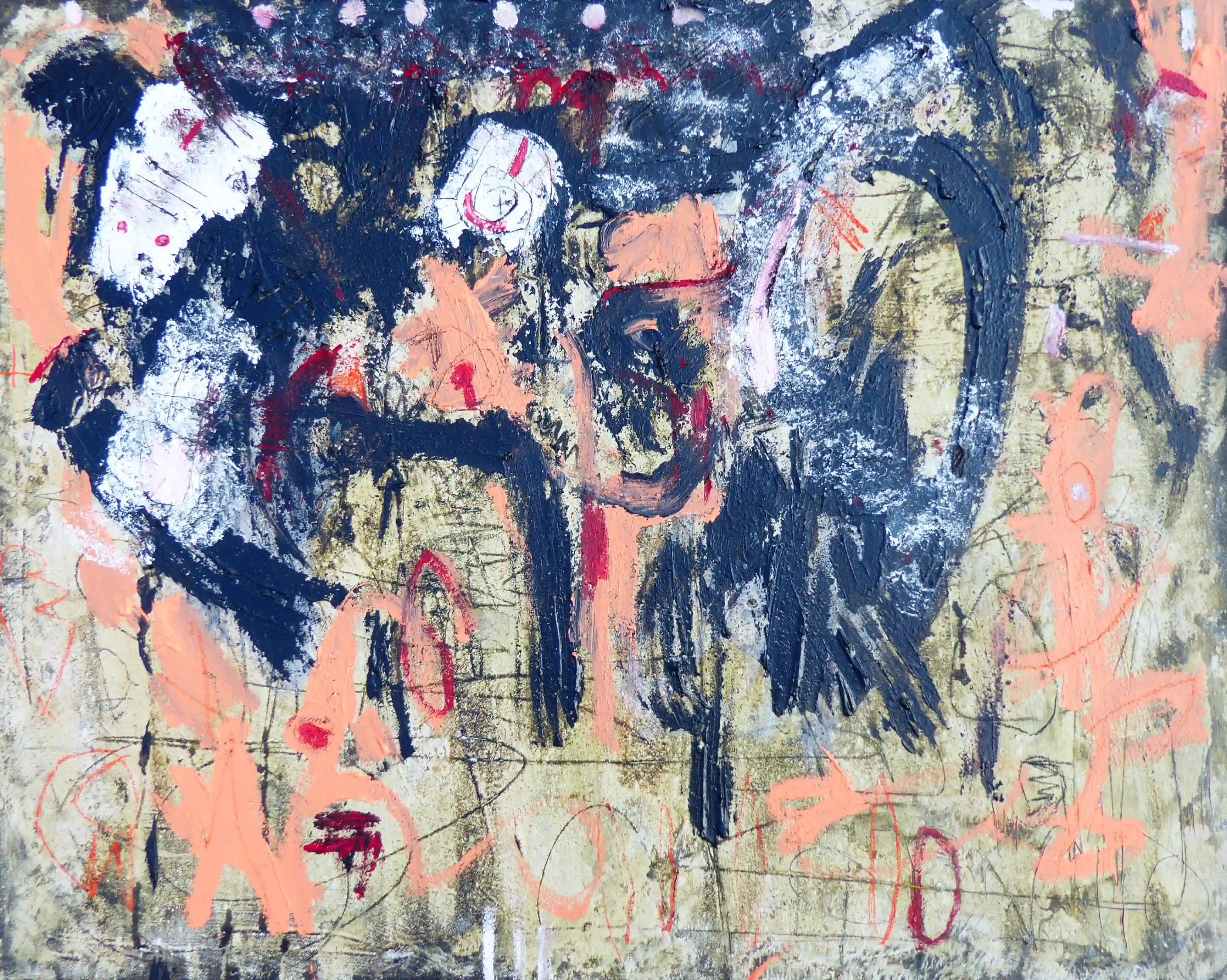In a chaotic system - 120 x 150 cm - 2024